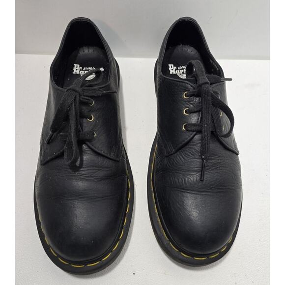 Dr Martens 24995 Derby Black Leather Oxford Shoes Men’s Size 9/ Women Size 10 main image 9